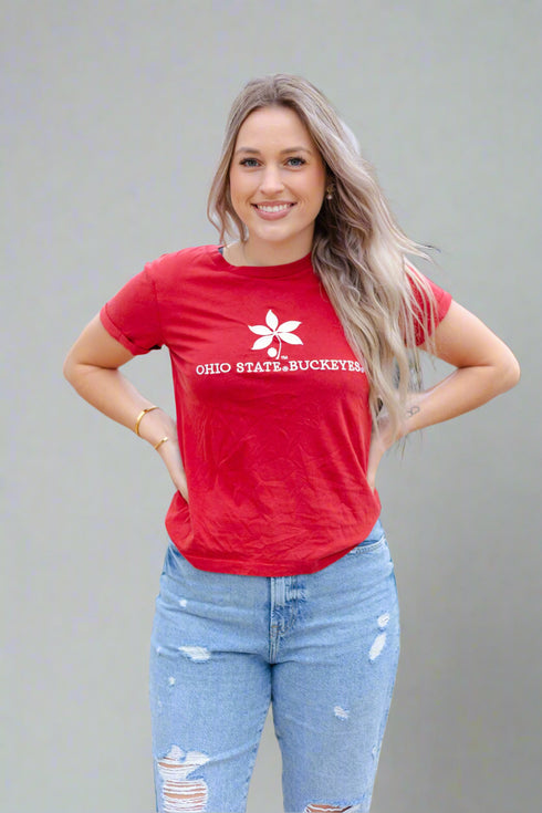 Ohio State Carleton Cuffed Tee